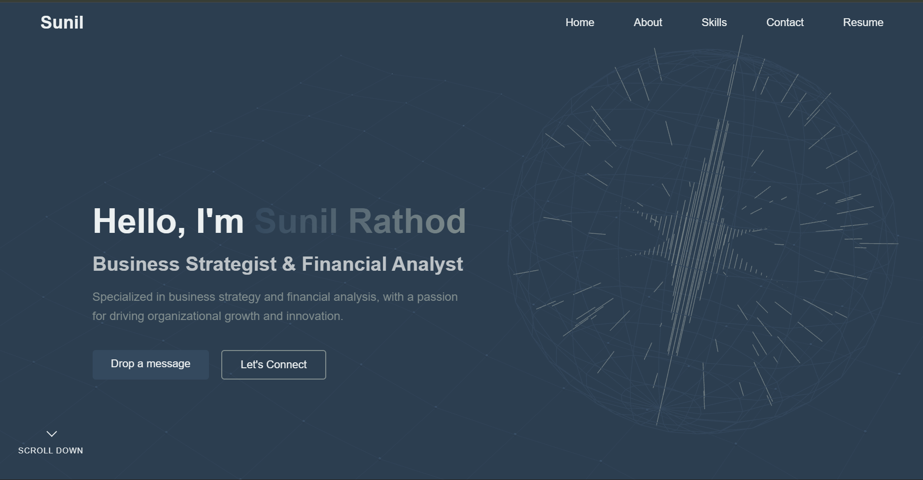Sunil Rathod Portfolio Website